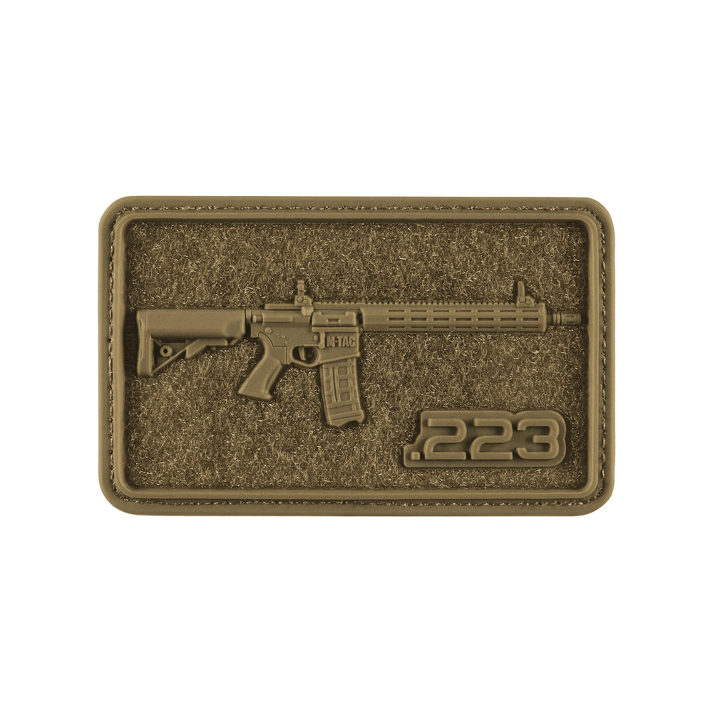 Patch AR-15 M-Tac - Coyote, Velcro/PVC 3D