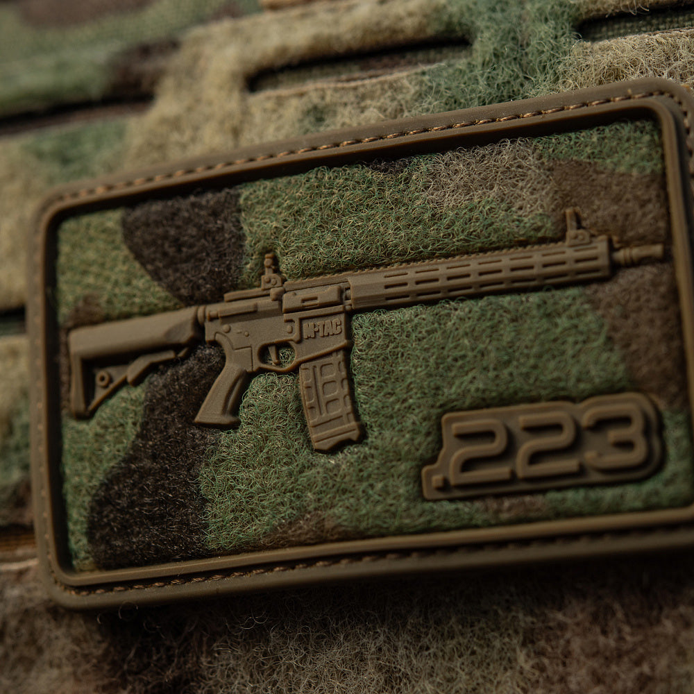 Patch AR-15 M-Tac - Velcro/PVC Multicam Autentic