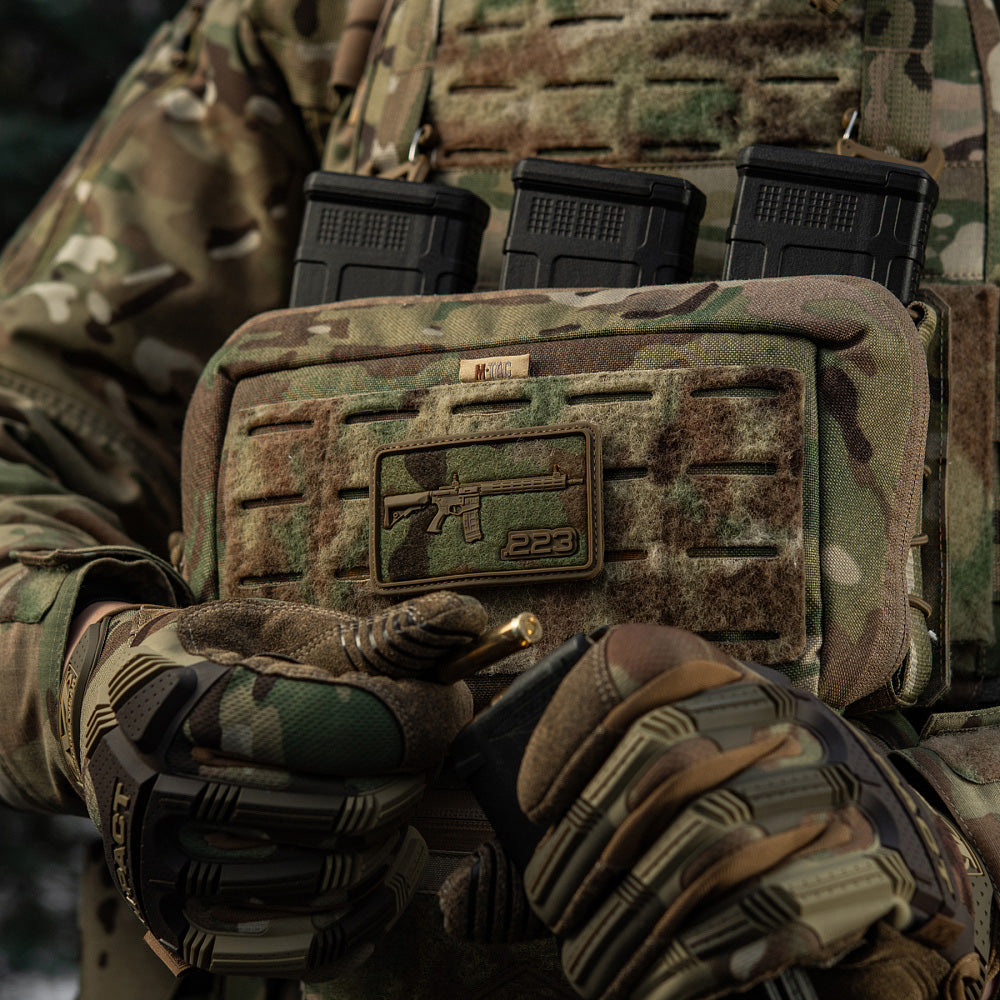 Patch AR-15 M-Tac - Velcro/PVC Multicam Autentic