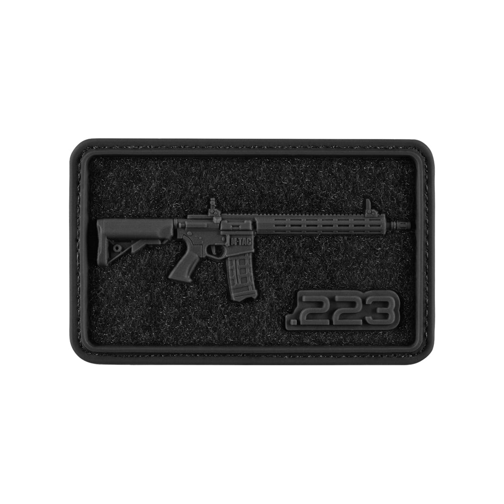 Patch AR-15 M-Tac - Velcro/PVC Negru