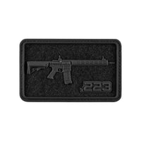 Patch AR-15 M-Tac - Velcro/PVC Negru