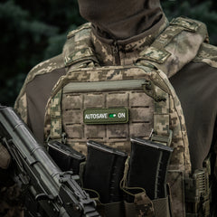 Patch Autosave M-Tac - Olive PVC cu Velcro