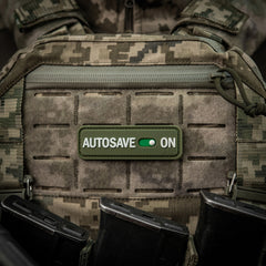 Patch Autosave M-Tac - Olive PVC cu Velcro