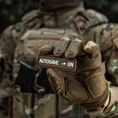 Patch Autosave PVC M-Tac - Coyote, Memento Tactic Esențial