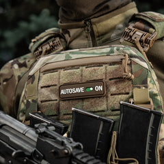 Patch Autosave PVC M-Tac - Coyote, Memento Tactic Esențial