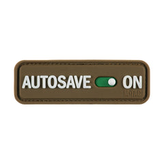 Patch Autosave PVC M-Tac - Coyote, Memento Tactic Esențial