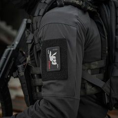 Patch Bad Boy M-Tac - Ace de Pică, Craniu de Iepure, Negru