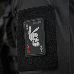 Patch Bad Boy M-Tac - Ace de Pică, Craniu de Iepure, Negru