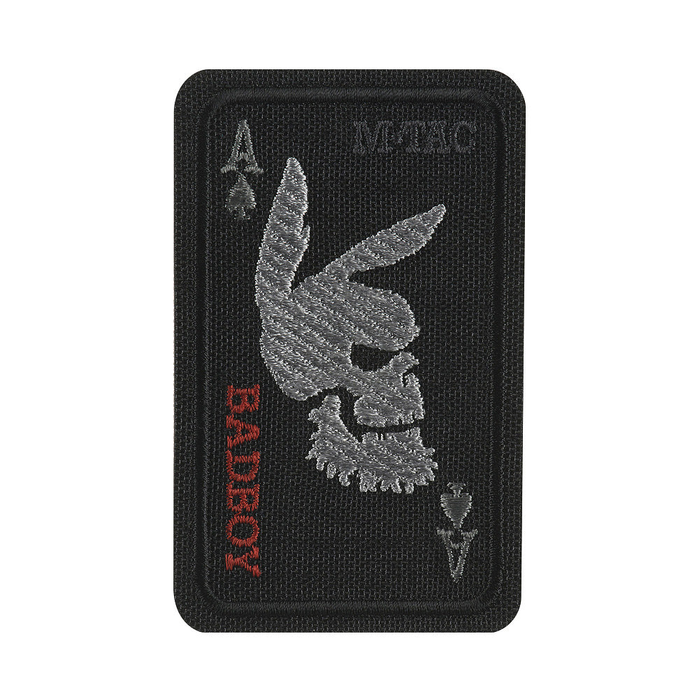 Patch Bad Boy M-Tac - Ace de Pică, Craniu de Iepure, Negru