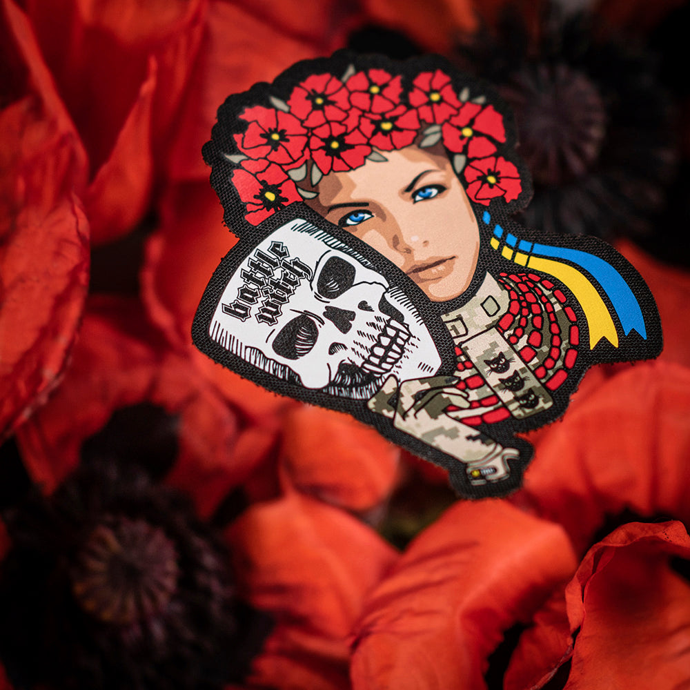 Patch Battle Witch M-Tac - Vrajitoarea Razboinica Neagra