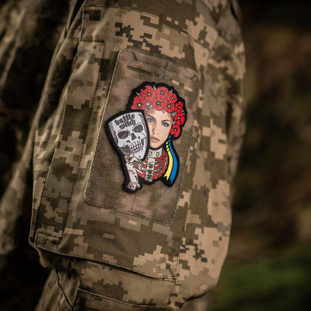 Patch Battle Witch M-Tac - Vrajitoarea Razboinica Neagra