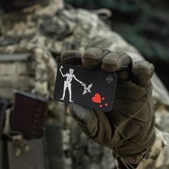 Patch Blackbeard Flag Medic M-Tac - Negru cu Velcro