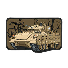 Patch Bradley M-Tac – Emblema Curajului American, PVC