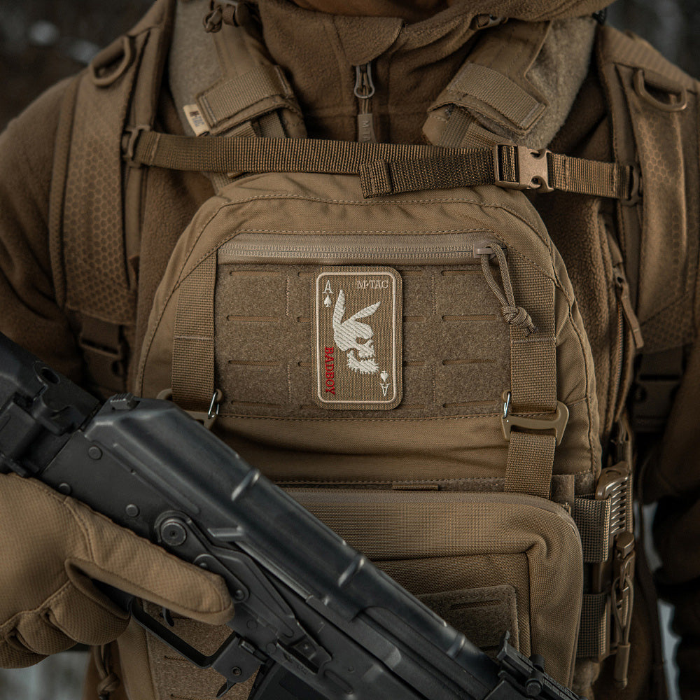 Patch Brodat Bad Boy M-Tac - Coyote, Rebel și Durabil