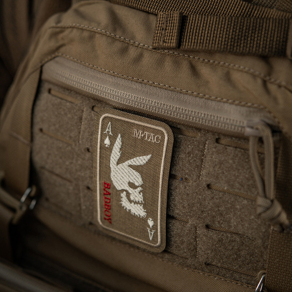 Patch Brodat Bad Boy M-Tac - Coyote, Rebel și Durabil