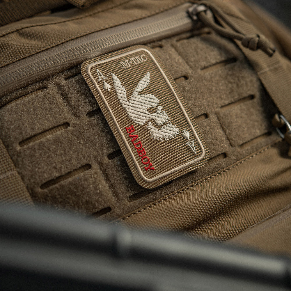 Patch Brodat Bad Boy M-Tac - Coyote, Rebel și Durabil
