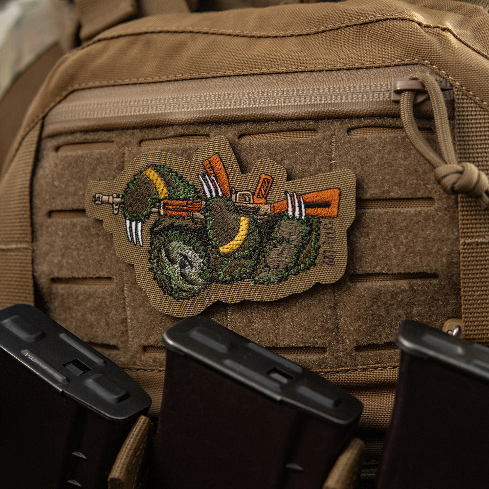 Patch Brodat Leneșul M-Tac - Coyote, Pentru Relaxare Tactică