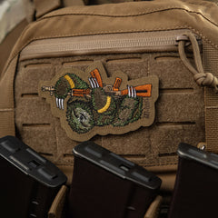 Patch Brodat Leneșul M-Tac - Coyote, Pentru Relaxare Tactică