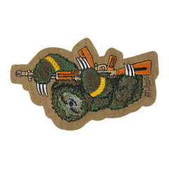 Patch Brodat Leneșul M-Tac - Coyote, Pentru Relaxare Tactică