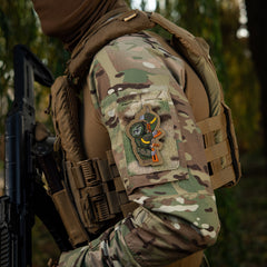 Patch Brodat Leneșul M-Tac - Coyote, Pentru Relaxare Tactică