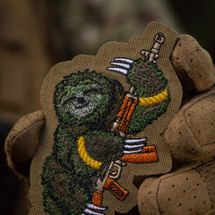 Patch Brodat Leneșul M-Tac - Coyote, Pentru Relaxare Tactică