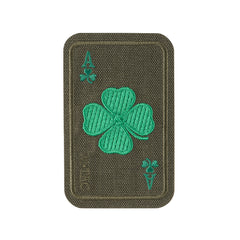 Patch Brodat Lucky Card M-Tac - Trifoi cu Patru Foi Ranger Green