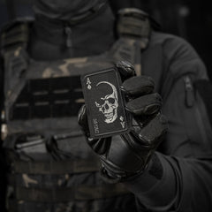 Patch Brodat M-Tac Face of War - Ace de Pică Negru