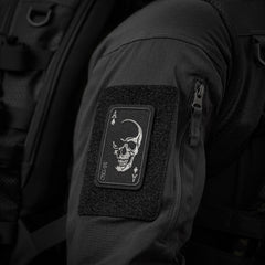 Patch Brodat M-Tac Face of War - Ace de Pică Negru