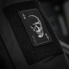 Patch Brodat M-Tac Face of War - Ace de Pică Negru