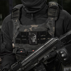 Patch Brodat M-Tac Face of War - Ace de Pică Negru