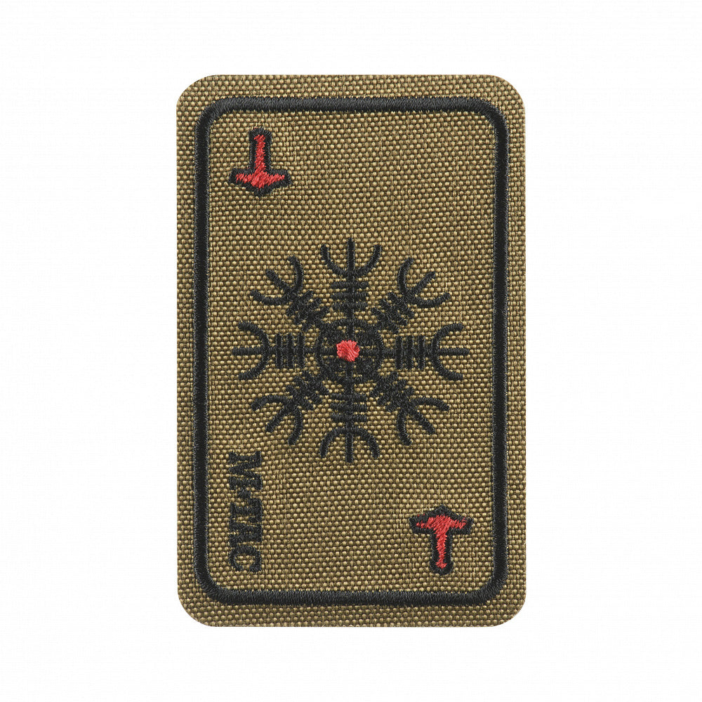 Patch brodat M-Tac Helm of Terror Coyote - Simbol Viking