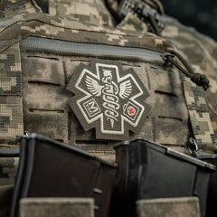 Patch Brodat M-Tac Paramedic Ranger Green - Steaua Vieții