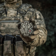 Patch Brodat M-Tac Paramedic Ranger Green - Steaua Vieții