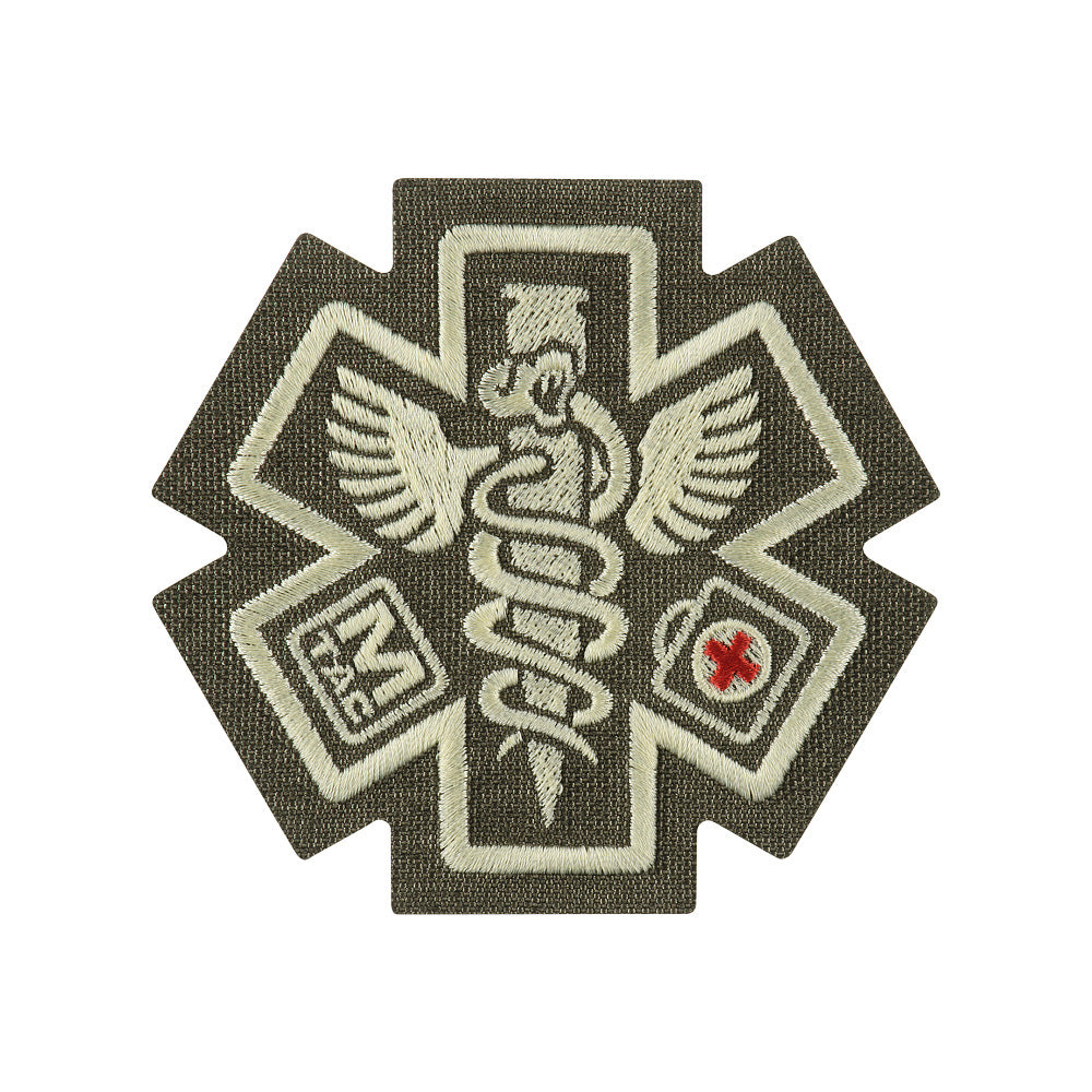 Patch Brodat M-Tac Paramedic Ranger Green - Steaua Vieții
