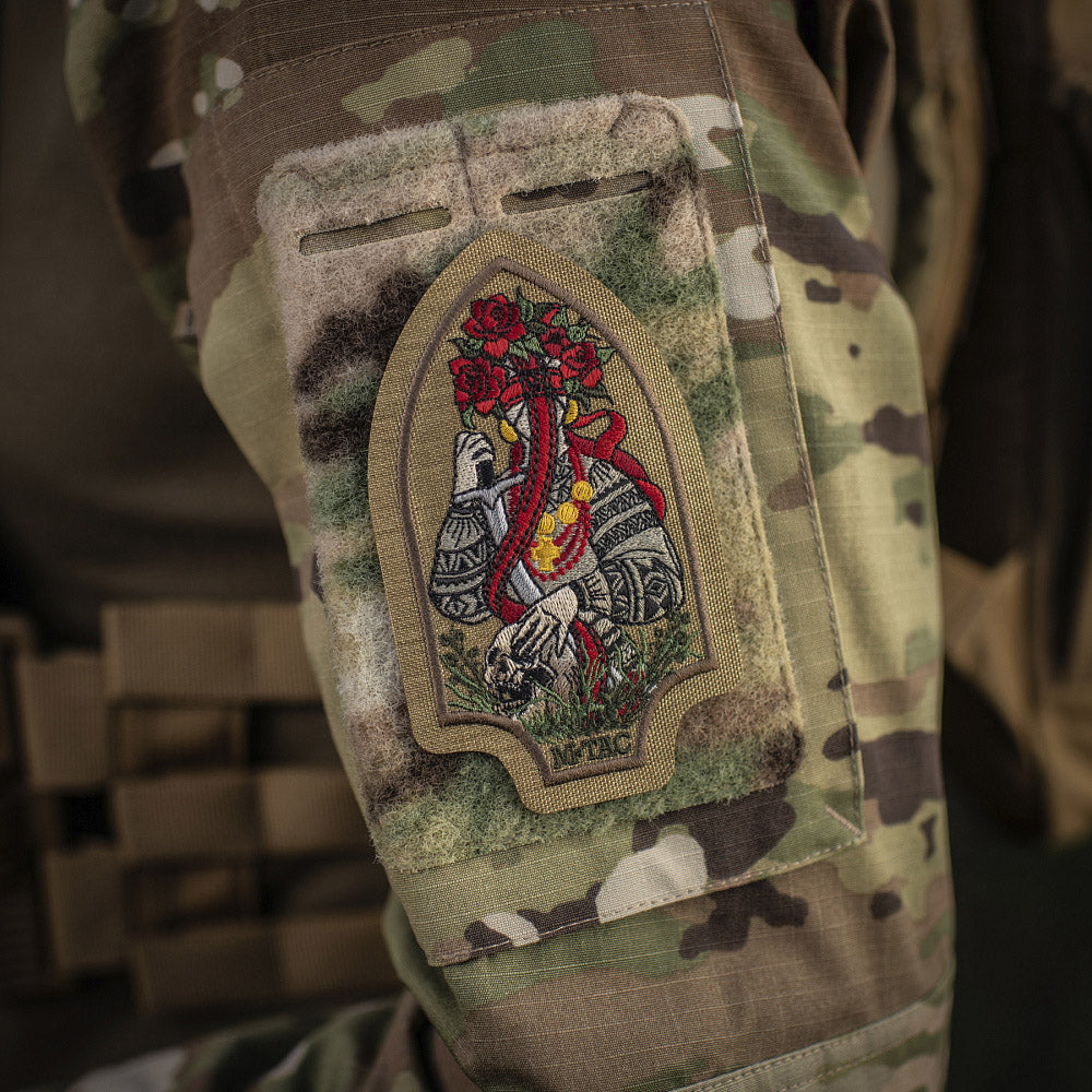 Patch brodat Motanka M-Tac - Coyote, Simbol de Protecție