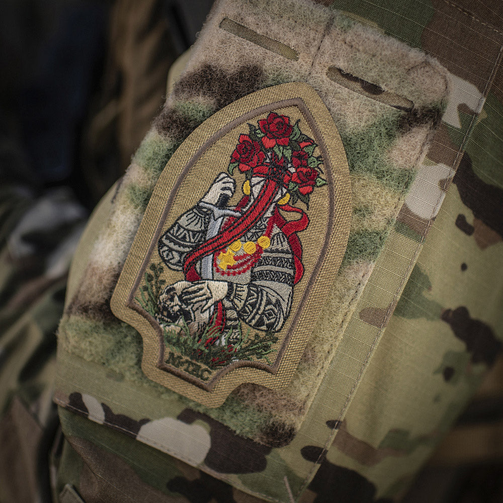 Patch brodat Motanka M-Tac - Coyote, Simbol de Protecție