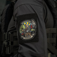 Patch Brodat Zero Toleranță M-Tac - Negru - Spirit Tactic Istoric