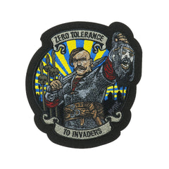 Patch Brodat Zero Toleranță M-Tac - Negru - Spirit Tactic Istoric