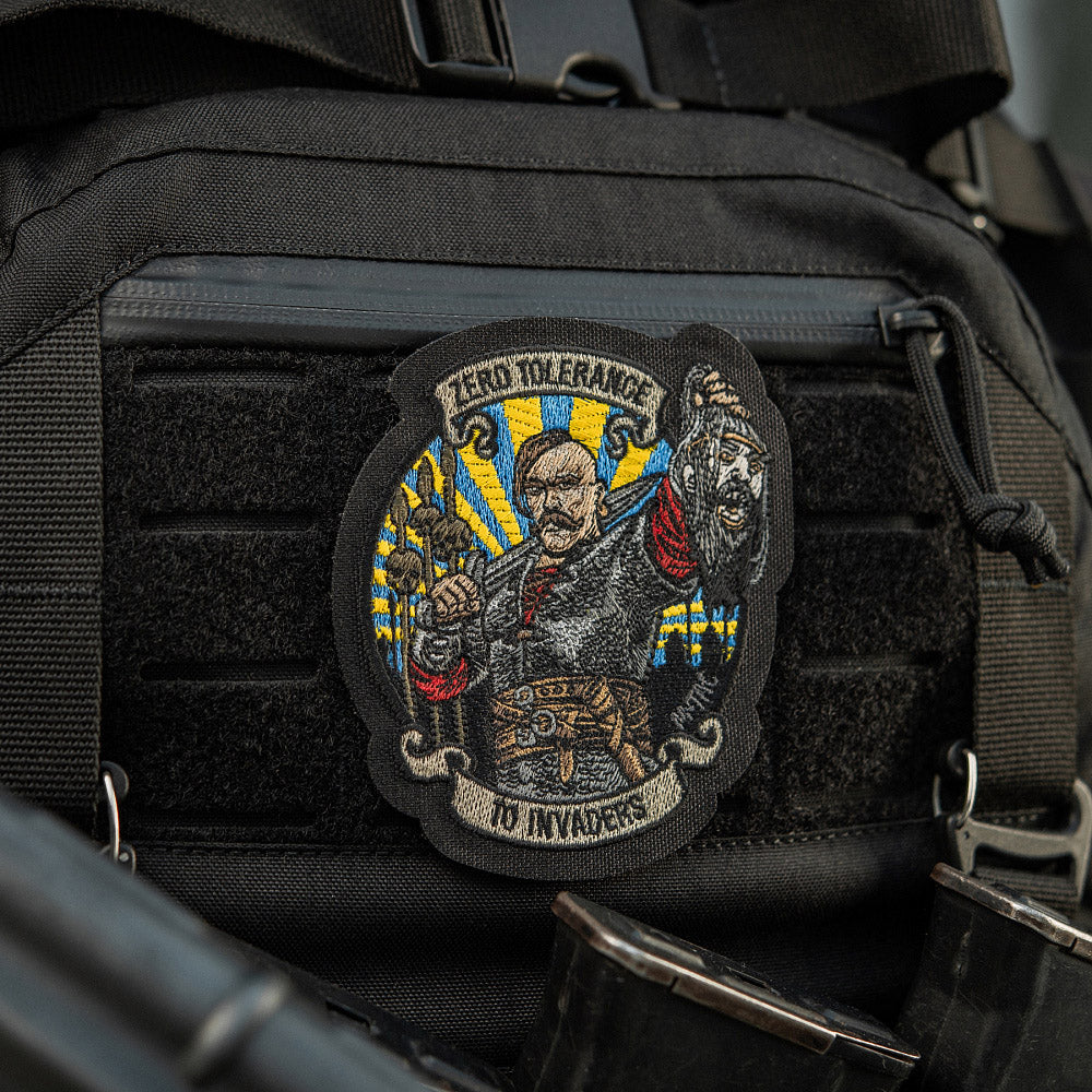 Patch Brodat Zero Toleranță M-Tac - Negru - Spirit Tactic Istoric