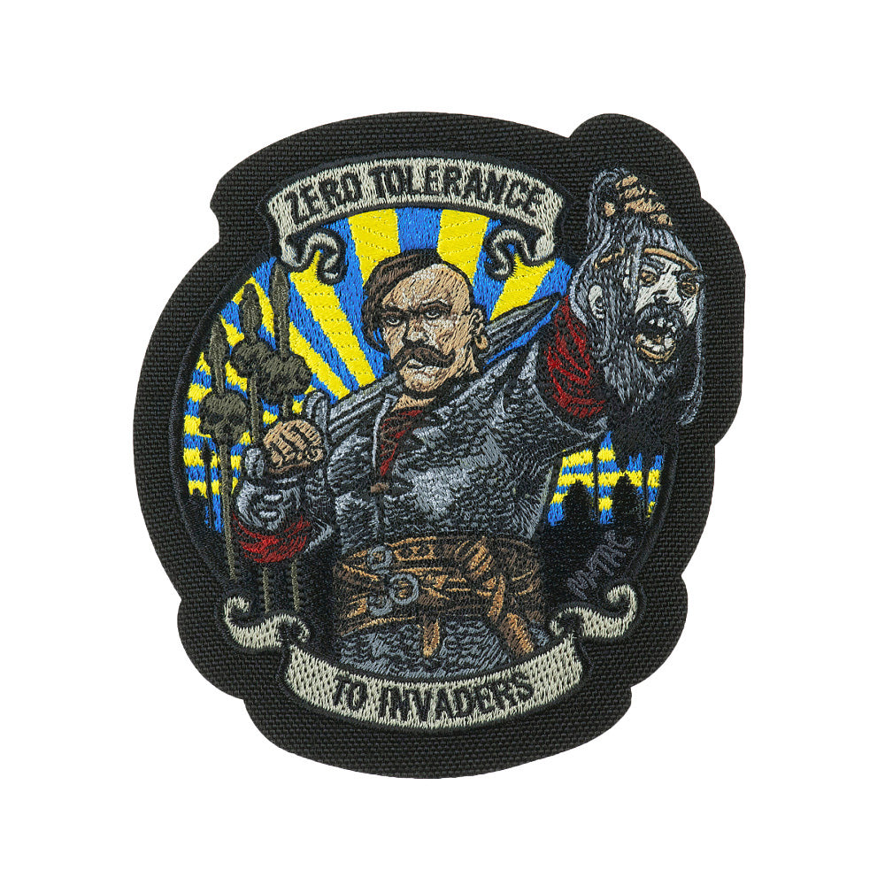 Patch Brodat Zero Toleranță M-Tac - Negru - Spirit Tactic Istoric