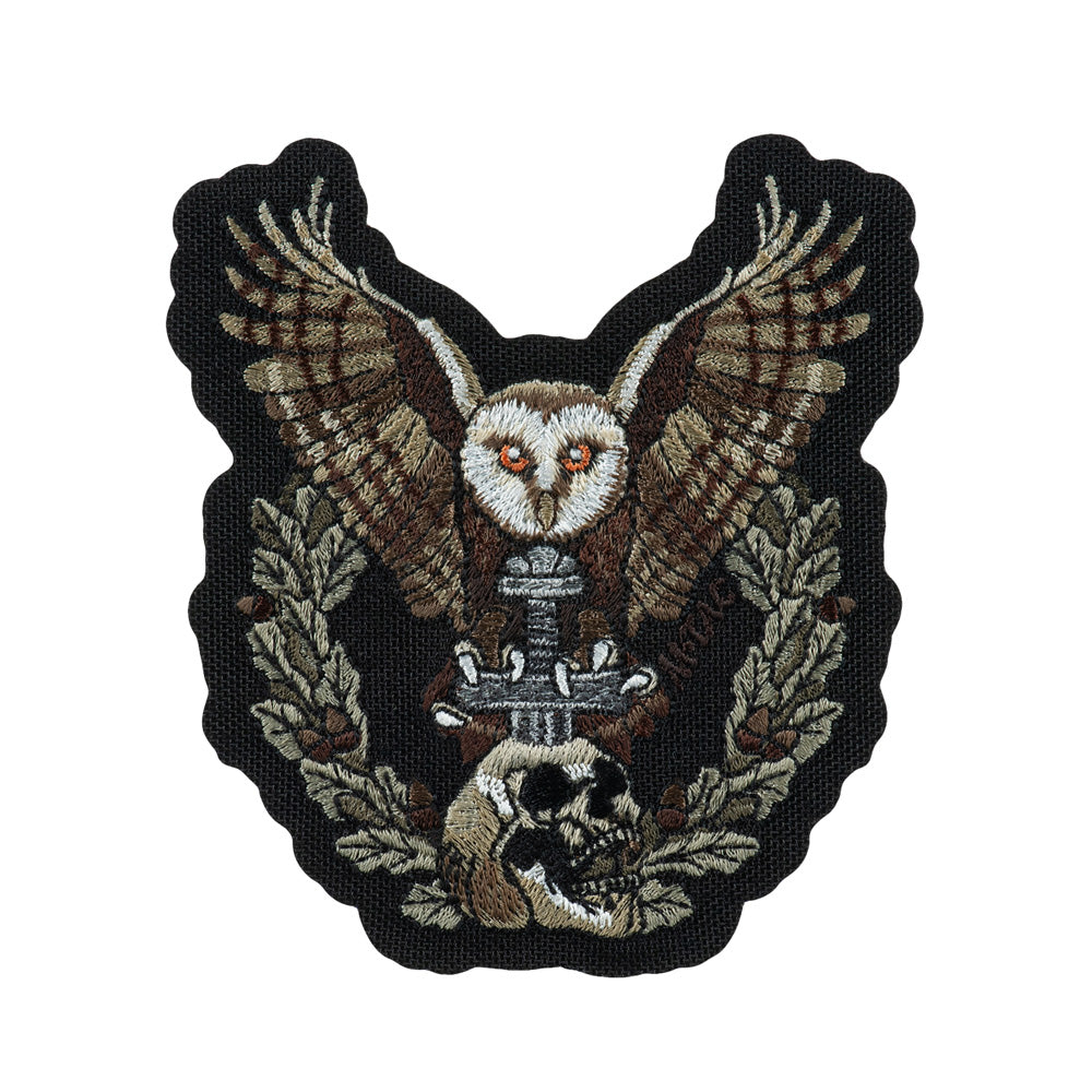 Patch Bubo M-Tac - Inteligență Militară, Velcro, Negru