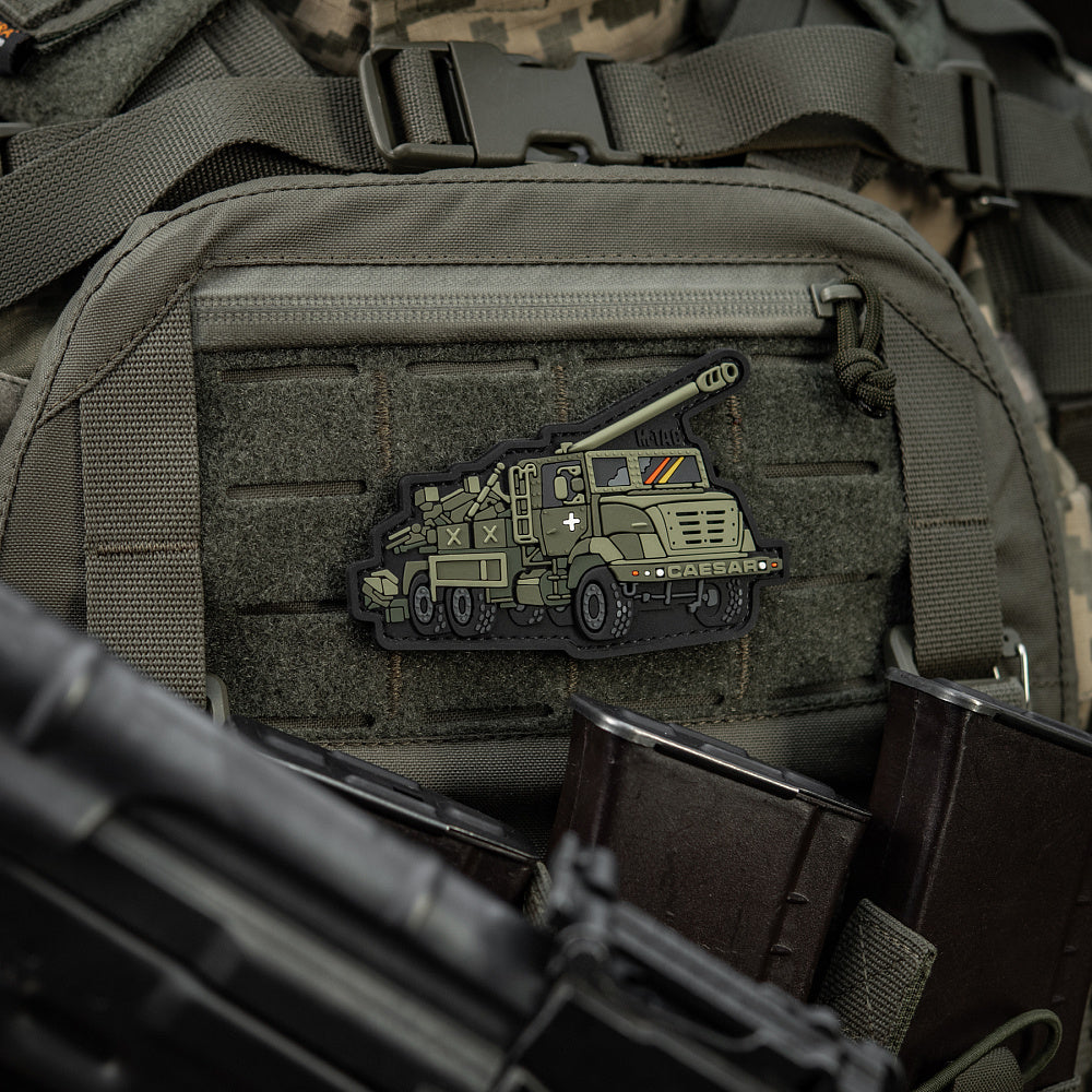 Patch Caesar M-Tac PVC - Pentru Colecționari și Stil Militar