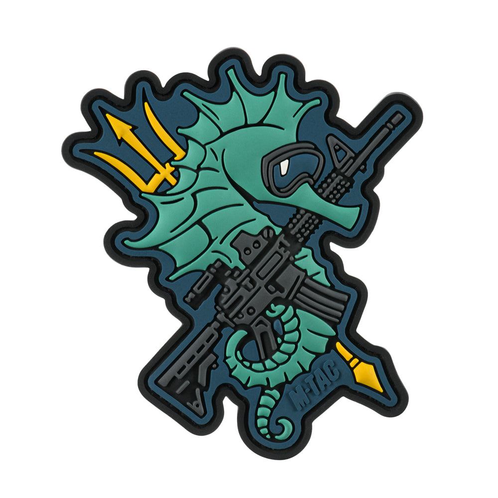 Patch Cal de Mare M-Tac - Operațiuni Amfibii Eroice (Albastru)