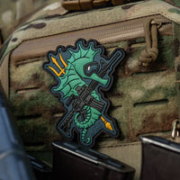 Patch Cal de Mare M-Tac - Operațiuni Amfibii Eroice (Albastru)