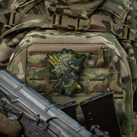 Patch Cal de Mare M-Tac - Operațiuni Amfibii Eroice (Olive)