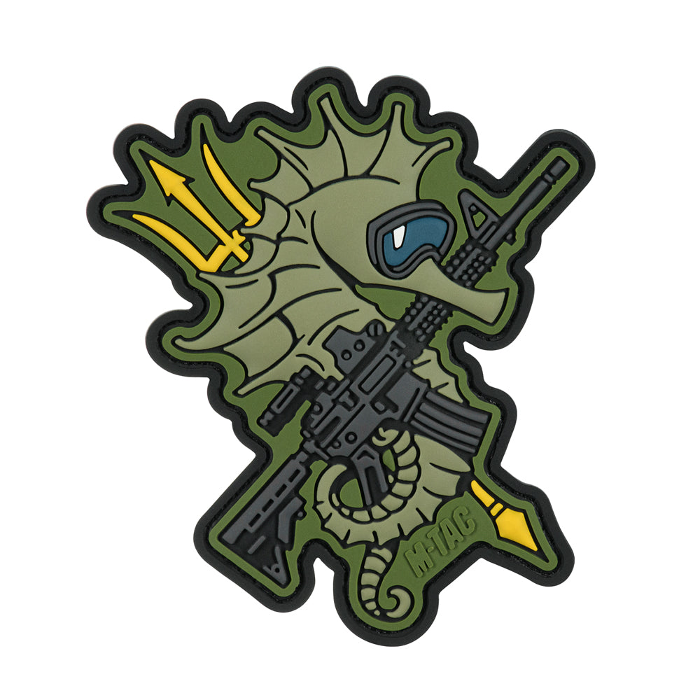 Patch Cal de Mare M-Tac - Operațiuni Amfibii Eroice (Olive)