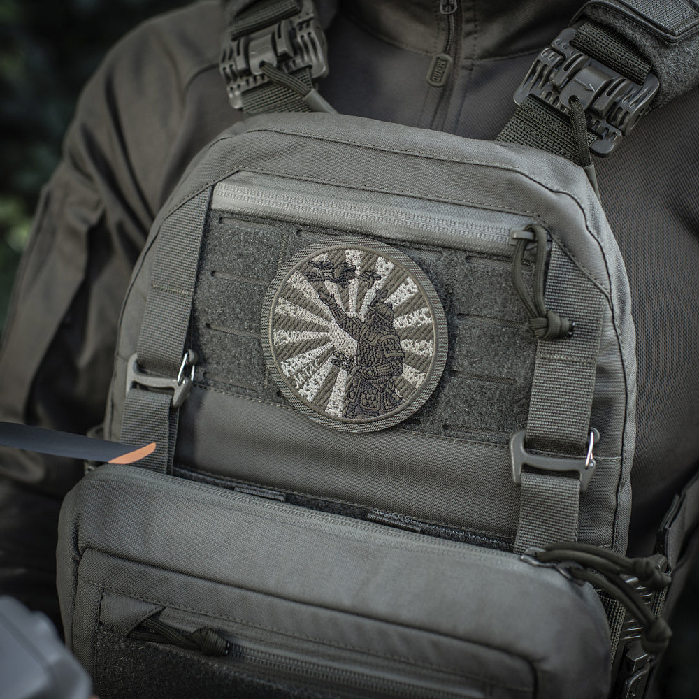 Patch Calea Samuraiului M-Tac - Verde Ranger, Simbol al Curajului