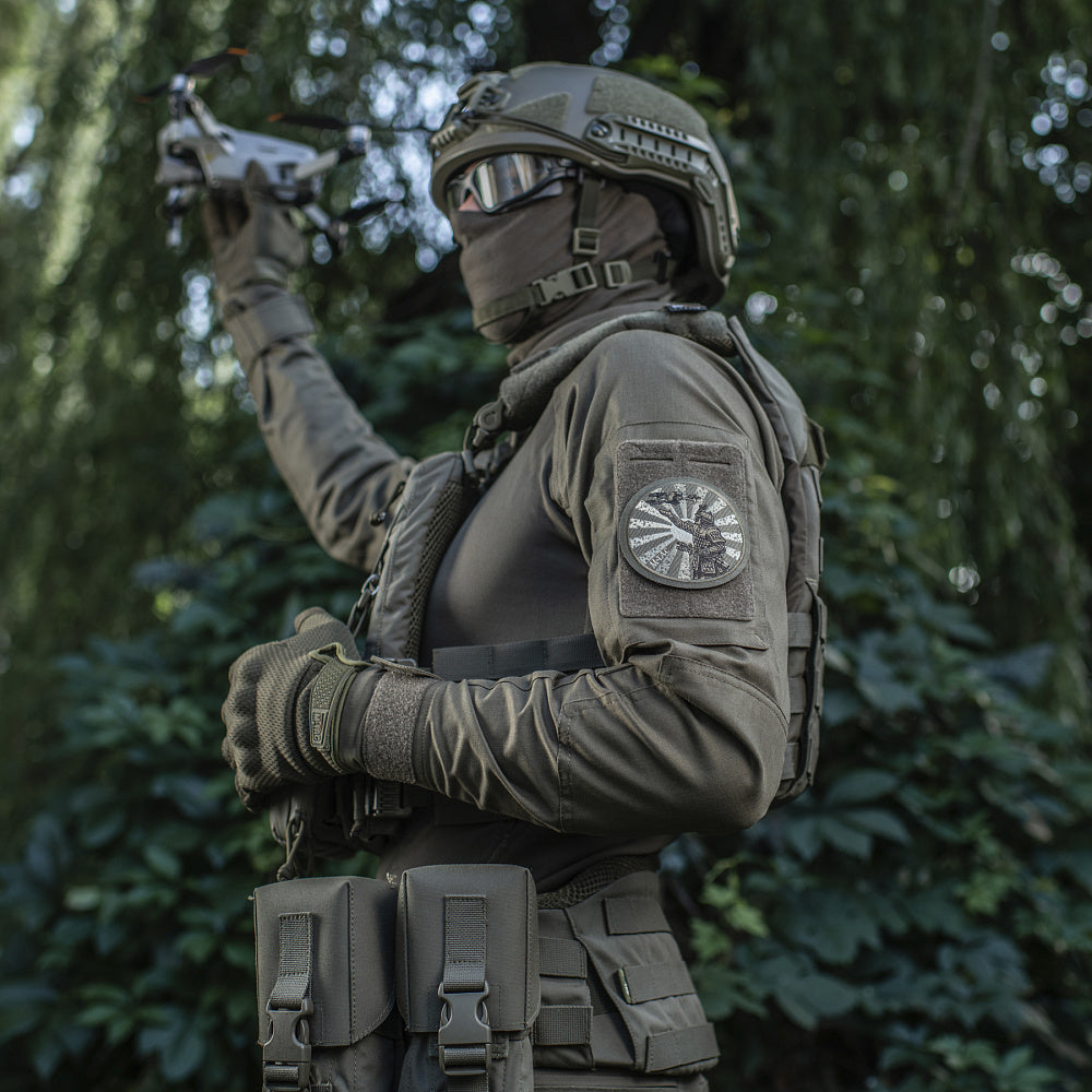 Patch Calea Samuraiului M-Tac - Verde Ranger, Simbol al Curajului