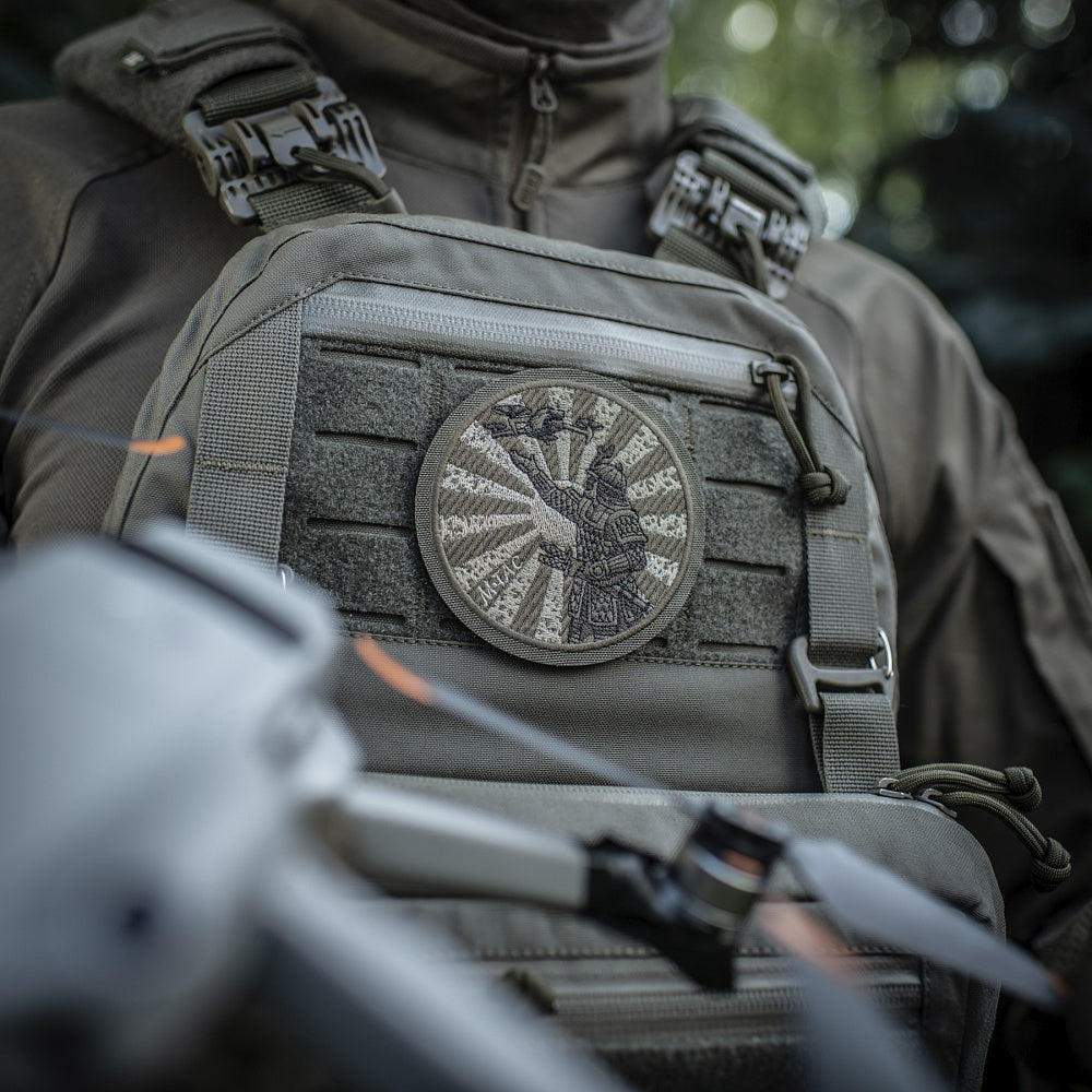 Patch Calea Samuraiului M-Tac - Verde Ranger, Simbol al Curajului