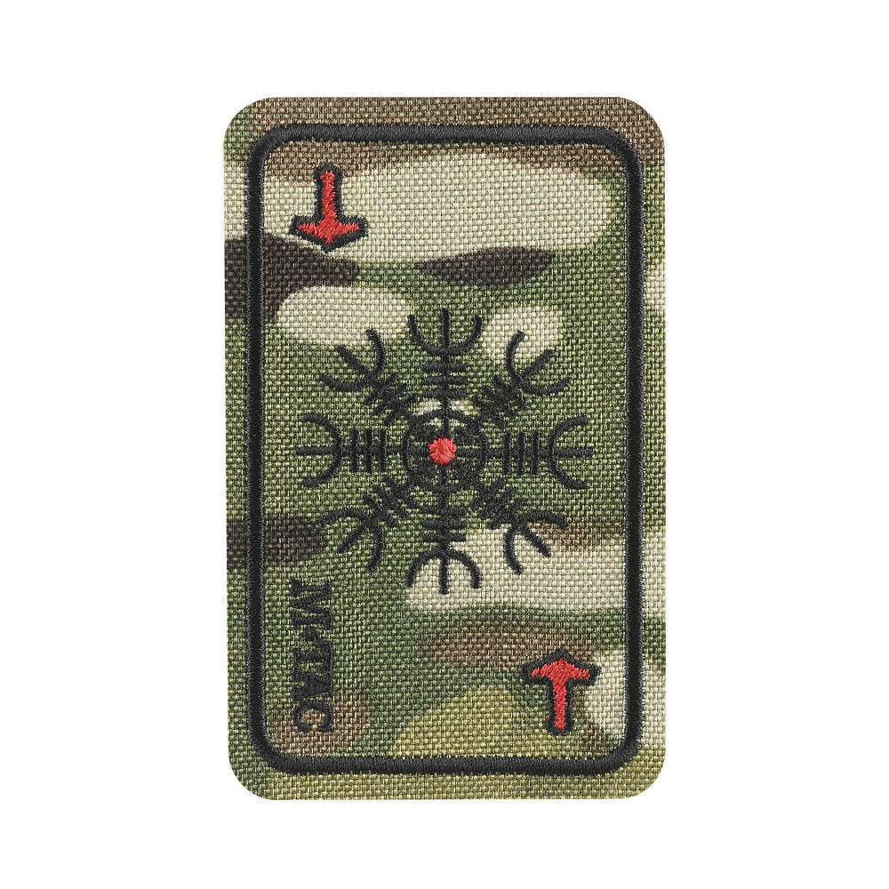 Patch Card M-Tac Helm of Terror - Multicam, Forța Vikingilor
